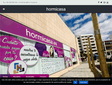 Tablet Screenshot of hormicasa.es